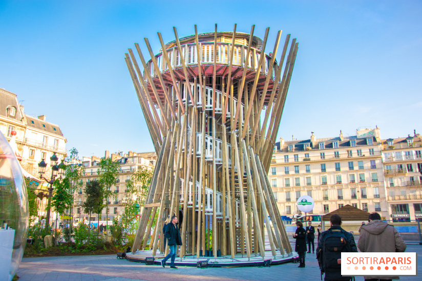 La forêt, une expérience à vivre sur le Parvis de l'Hôtel de Ville