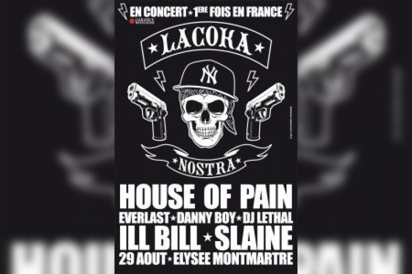 Coka Nostra, House of pain, Elysée Montmartre, Concert, Hip Hop 