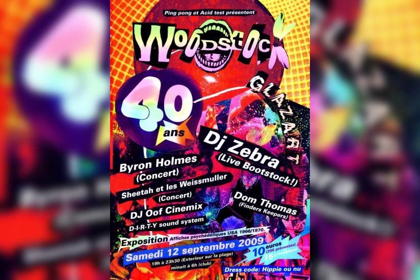 Woodstock, Glaz'art, Paris, Soirée