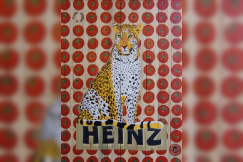 Heinz, Ketchup, Street art, Grande Epicerie, Paris, SOS Villages d'Enfants
