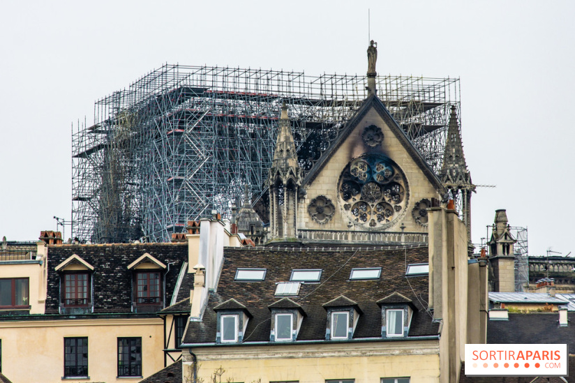 Notre Dame de Paris, les photos des dégâts