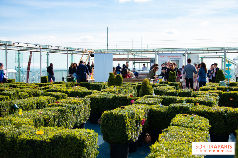 Chasse aux oeufs de Pâques sur le rooftop de la Tour Montparnasse : nos photos
