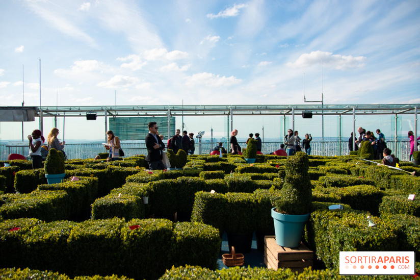 Chasse aux oeufs de Pâques sur le rooftop de la Tour Montparnasse : nos photos