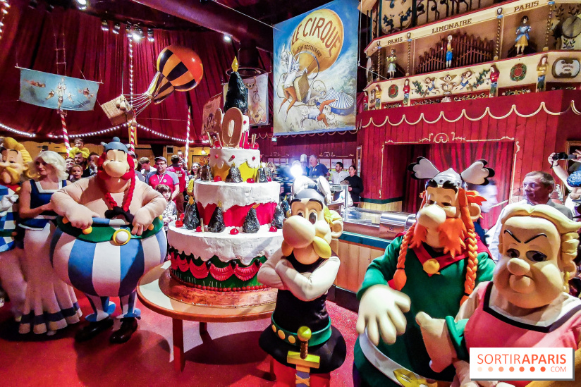 Inauguration Attention Menhirs ! et fête des 30 ans du Parc Astérix