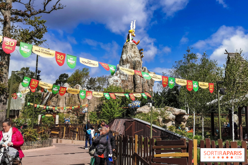 Inauguration Attention Menhirs ! et fête des 30 ans du Parc Astérix