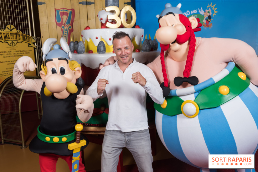 Inauguration Attention Menhirs ! et fête des 30 ans du Parc Astérix