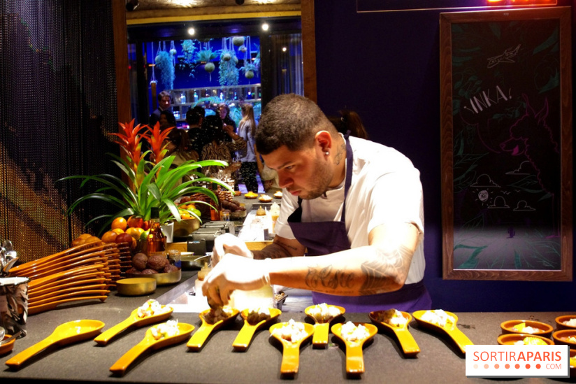 Juan Carlos Récamier, nouveau Chef du restaurant INKA : les photos