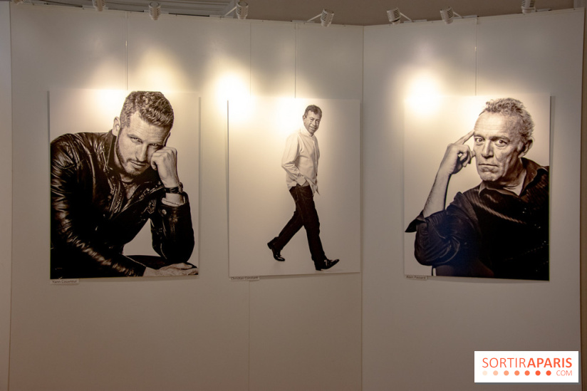Expo Stéphane de Bourgies, Cinquante portraits de chefs, à la Mairie du 1er