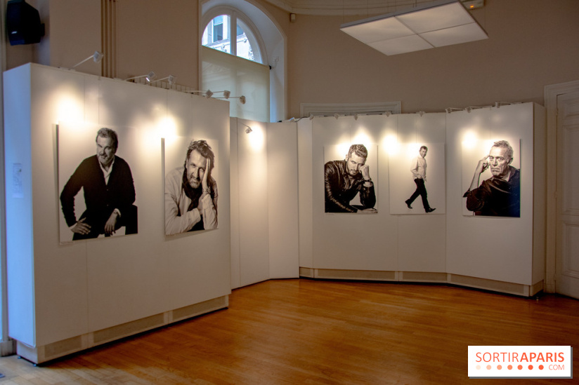 Expo Stéphane de Bourgies, Cinquante portraits de chefs, à la Mairie du 1er