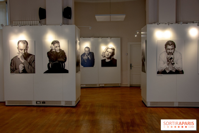 Expo Stéphane de Bourgies, Cinquante portraits de chefs, à la Mairie du 1er
