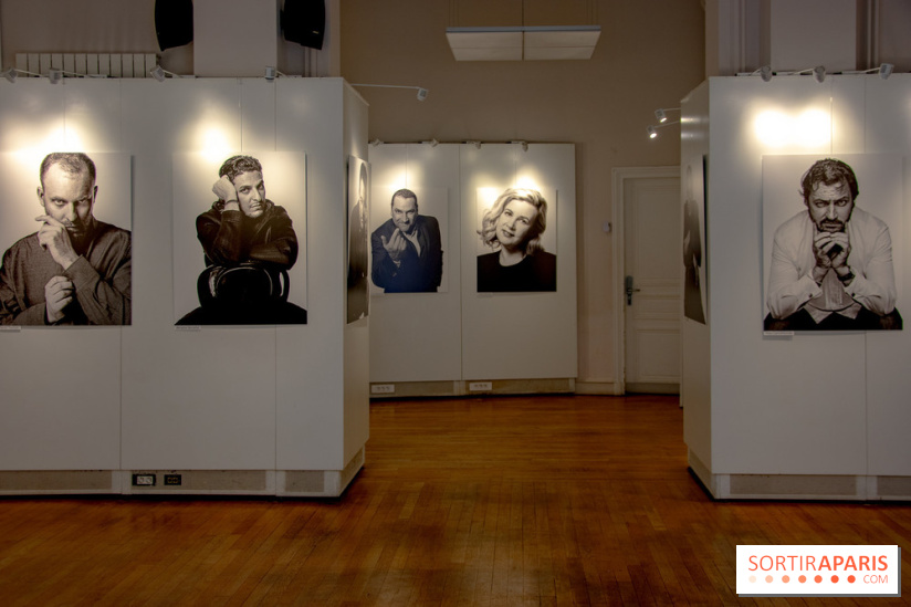 Expo Stéphane de Bourgies, Cinquante portraits de chefs, à la Mairie du 1er