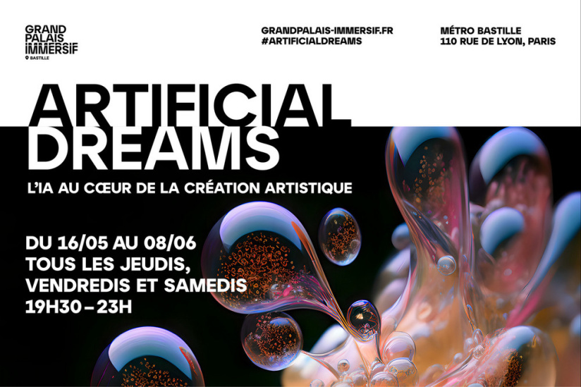 Artificial Dreams : la nouvelle exposition-performance du Grand Palais Immersif