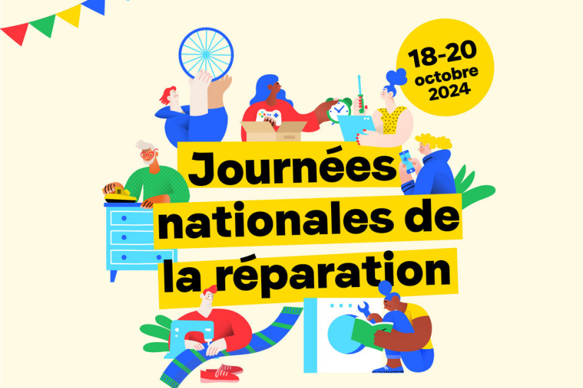 Les Journées Nationales de la Réparation du 18 au 20 octobre