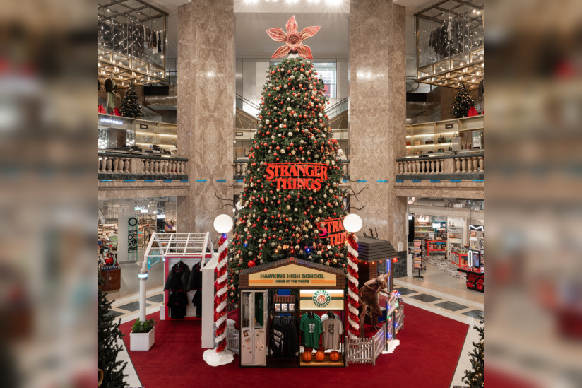 Noël se célèbre aux Galeries Lafayette Champs-Élysées