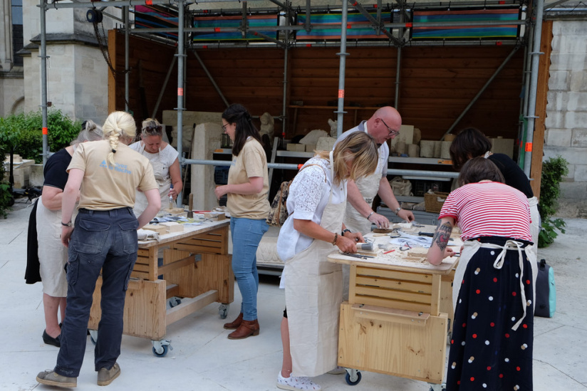 Les ateliers d'été gratuits de la flèche de la Basilique de Saint-Denis