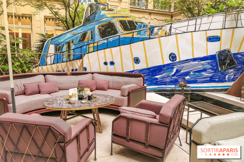 Le Yacht Club du Crillon, la terrasse éphémère 