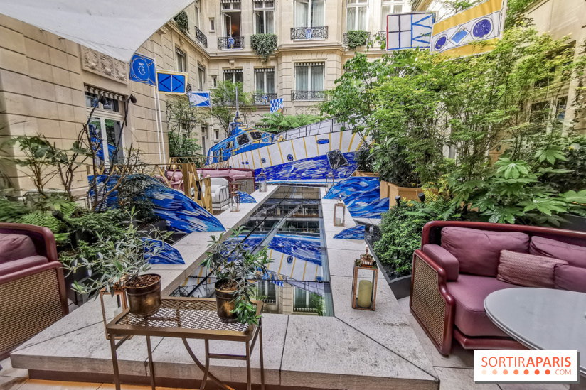 Le Yacht Club du Crillon, la terrasse éphémère 