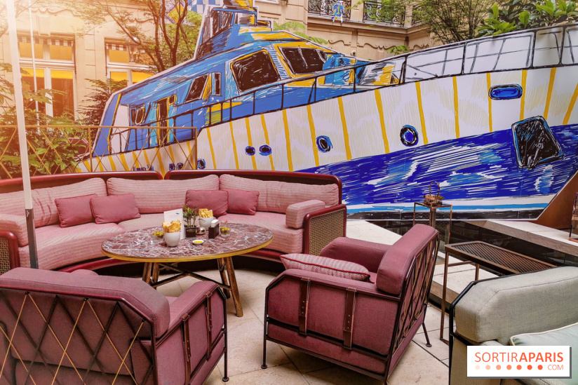 Le Yacht Club du Crillon, la terrasse éphémère 