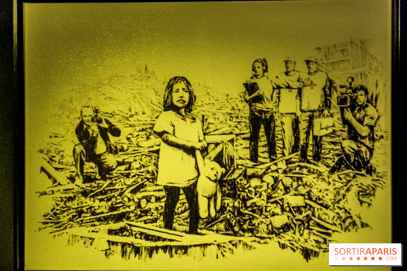 The World of Banksy : expérience immersive à l'Espace Lafayette-Drouot, les photos