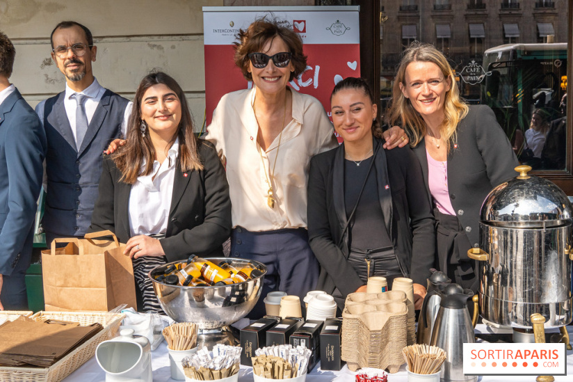 Le Petit déjeuner du Cœur du Café de la Paix -  Ines de la Fressange