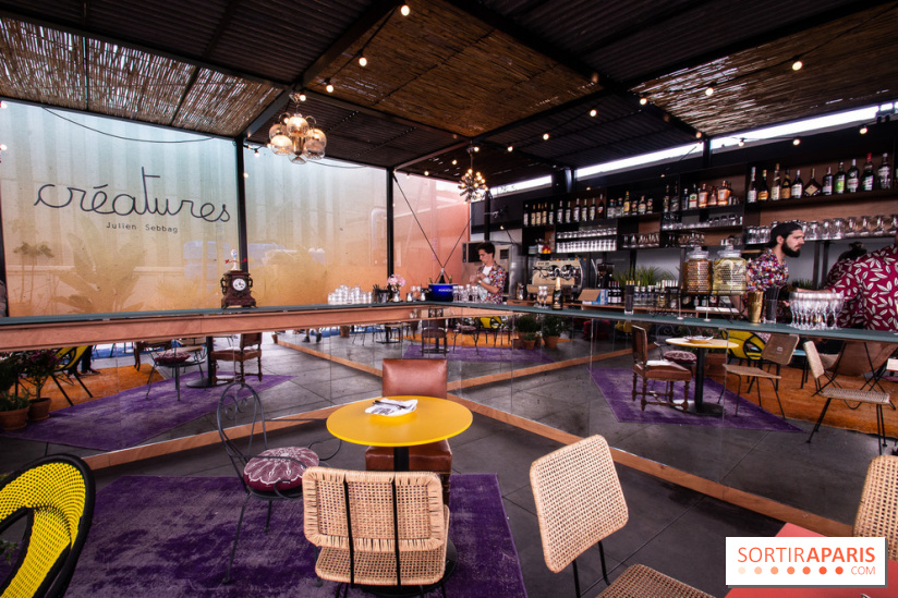 Créatures : le restaurant éphémère sur la terrasse des Galeries Lafayette, les photos