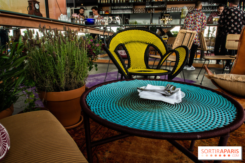 Créatures : le restaurant éphémère sur la terrasse des Galeries Lafayette, les photos