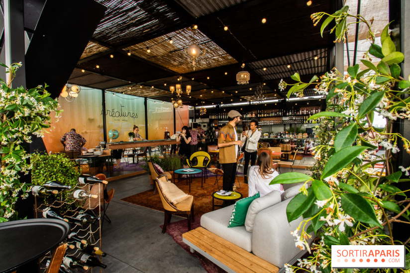 Créatures : le restaurant éphémère sur la terrasse des Galeries Lafayette, les photos