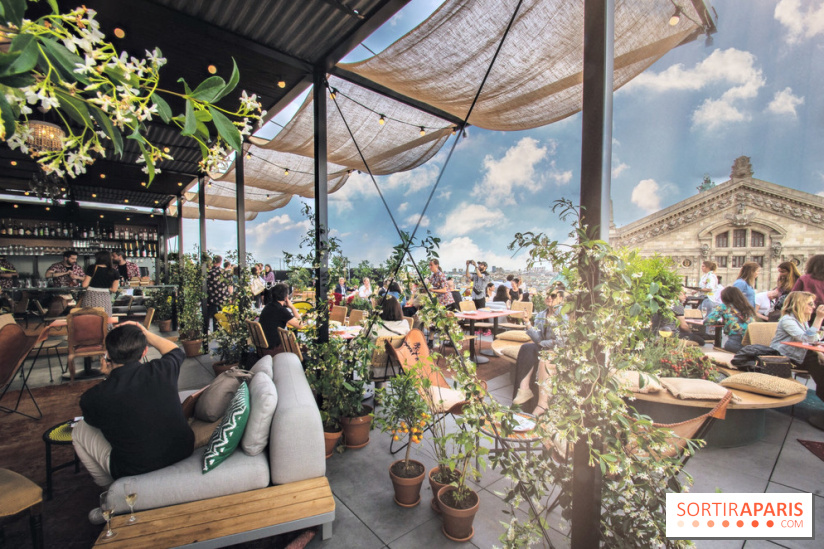 Créatures : le restaurant éphémère sur la terrasse des Galeries Lafayette, les photos