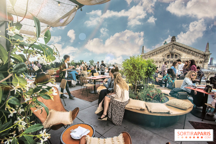 Galeries Lafayette - Happy Bastille Day from our rooftop