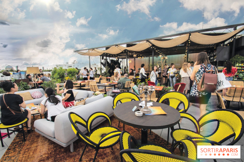 Créatures : le restaurant éphémère sur la terrasse des Galeries Lafayette, les photos