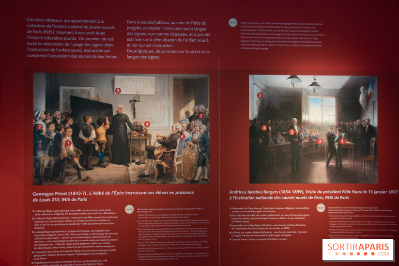 L'Histoire Silencieuse des Sourds, l'exposition au Panthéon