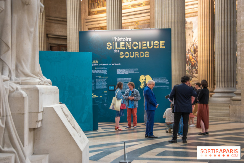 L'Histoire Silencieuse des Sourds, l'exposition au Panthéon