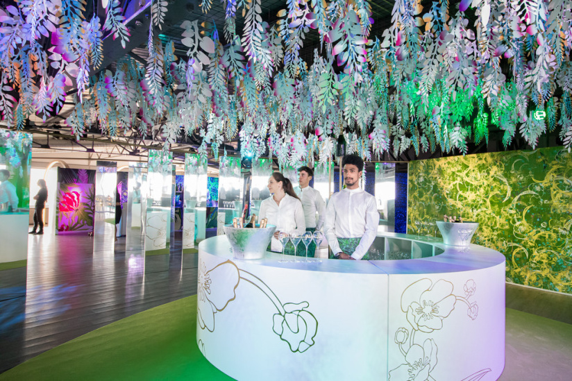 La terrasse Hypernature by Perrier-Jouët