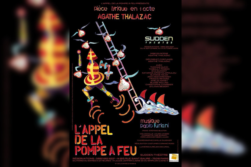 L'appel de la pompe à feu, Pièce Lyrique, Spectacle, Théâtre, Paris, Eric Satie