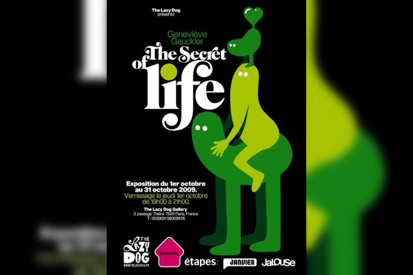 Secret of Life, Geneviève Gauckler, Lazy Dog, Paris, Exposition