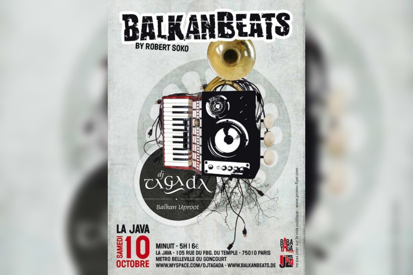 Balkan Beats, Dj Tagada, Java, Soirée, Paris