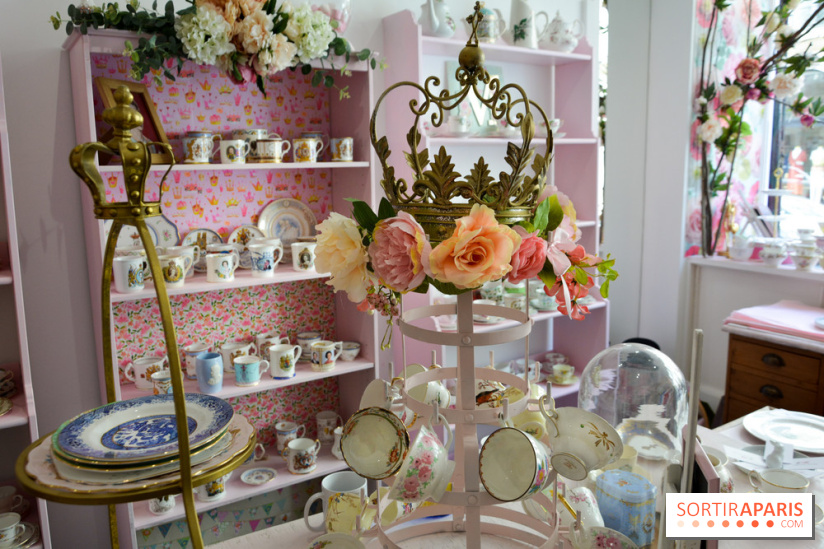 Afternoon Queens, la boutique de vaisselle et de thé ultra gourmande à Paris