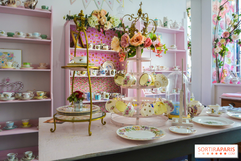 Afternoon Queens, la boutique de vaisselle et de thé ultra gourmande à Paris