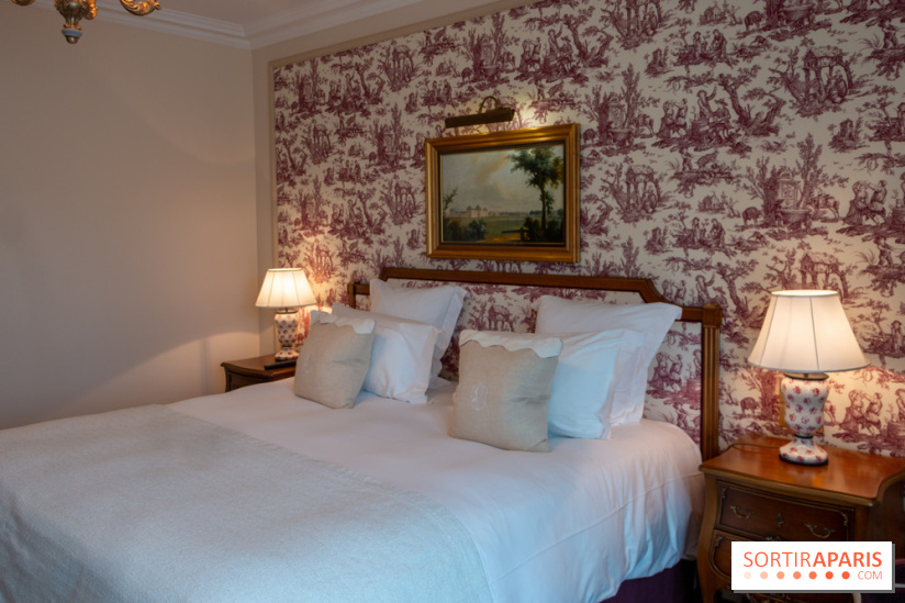 L'Auberge du Jeu de Paume à Chantilly - chambre