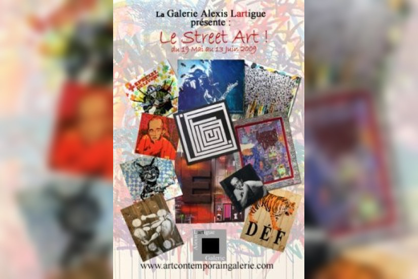 street art, exposition, vernissage, alexis lartigue, galerie, paris
