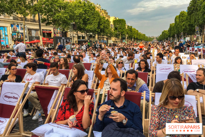 Cinéma en plein air sur les Champs-Elysées 2019 : OSS117 avec Jean Dujardin