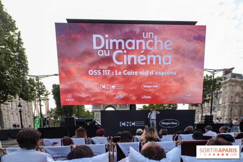 Cinéma en plein air sur les Champs-Elysées 2019 : OSS117 avec Jean Dujardin