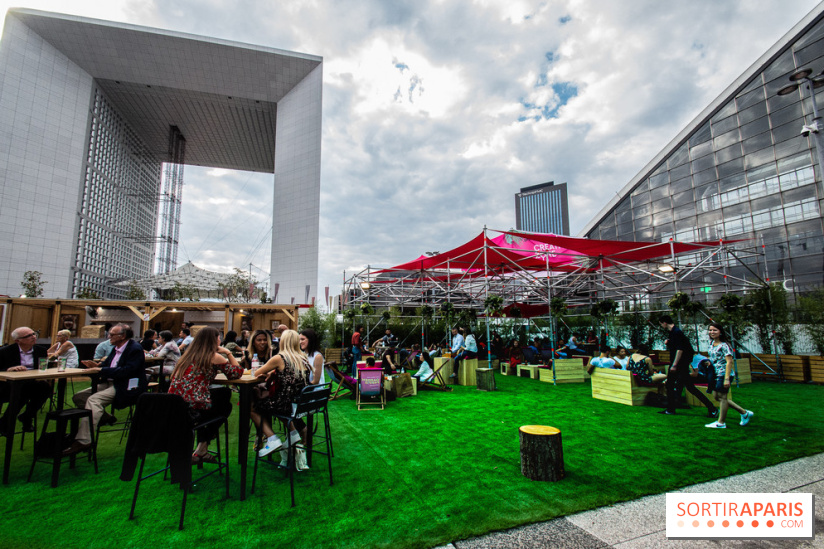 Garden Parvis à La Défense, les photos