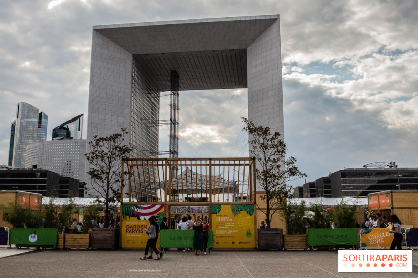 Garden Parvis à La Défense, les photos