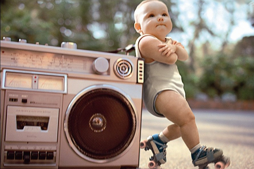 Bébés évian, Evian, Bébés roller, Bébés nageurs, Michael Gracey, Rapper's Delight, Sugarhill Gang, Dan The Automator