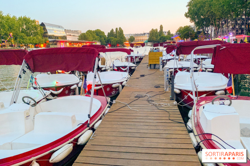 Le bateau électrique sans permis à Paris