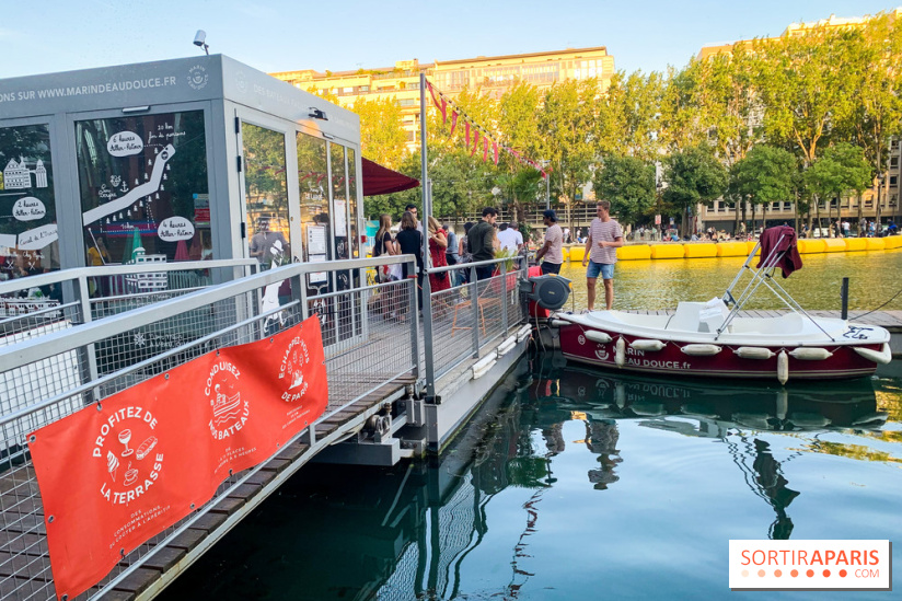 Le bateau électrique sans permis à Paris