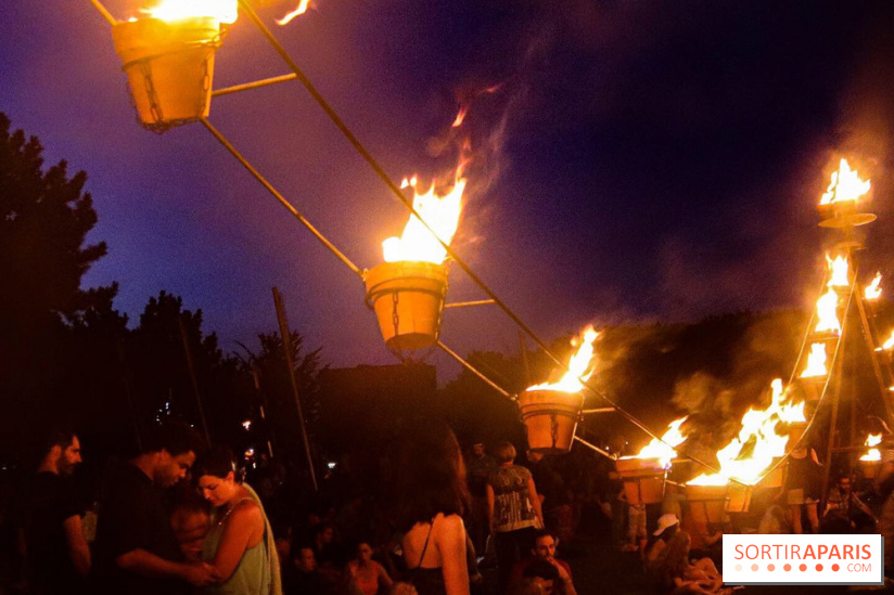 Installation de Feu à la Villette