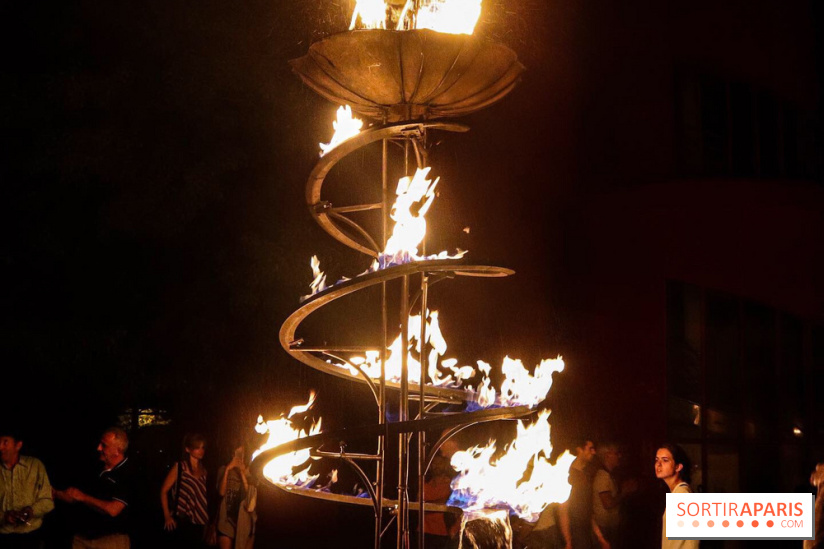 Installation de Feu à la Villette
