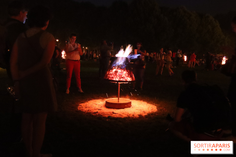 Installation de Feu à la Villette